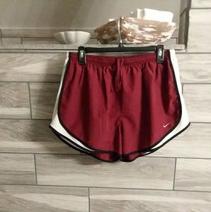 Women's Nike dri-fit athletic shorts (2 pair)